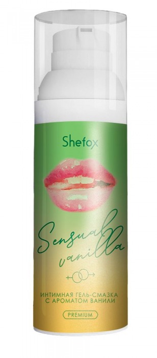 Интимная гель-смазка Shefox Premium «Чувственная ваниль» - 50 мл. - Shefox - купить с доставкой в Хабаровске