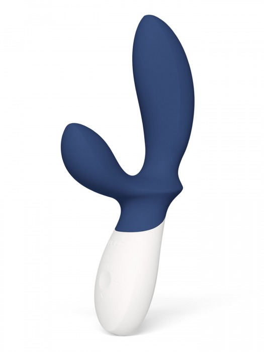 Синий вибромассажер простаты Lelo Loki Wave 2 - 19,6 см. - Lelo - в Хабаровске купить с доставкой