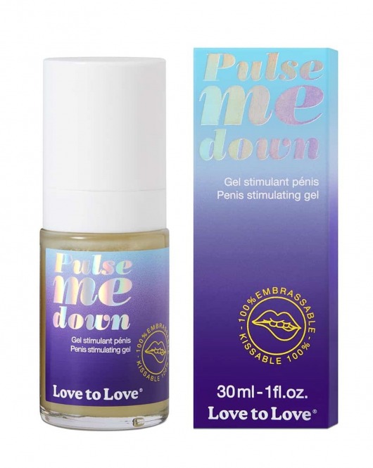 Стимулирующий гель для пениса Pulse Me Down - 30 мл. - Love to Love - купить с доставкой в Хабаровске