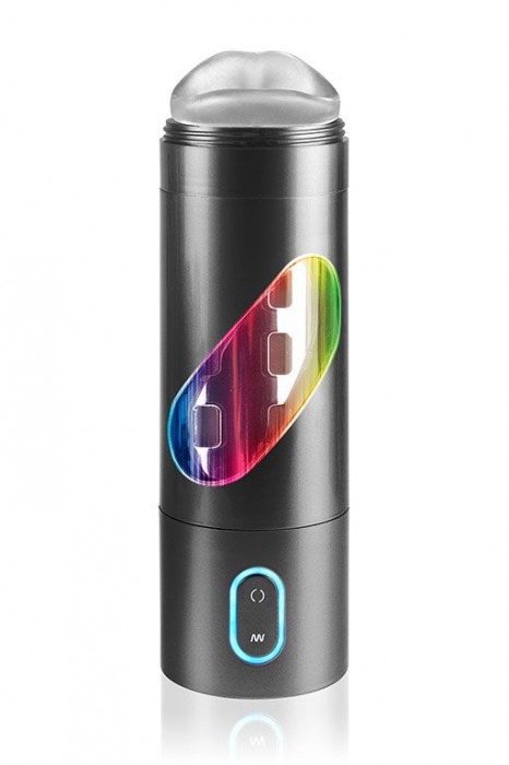 Перезаряжаемый мастурбатор-ротик Extreme Toyz Rechargeable Roto-Bator Mouth - Pipedream - в Хабаровске купить с доставкой