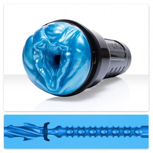 Мастурбатор-вагина Fleshlight Freaks Alien Blue Metallic - Fleshlight - в Хабаровске купить с доставкой