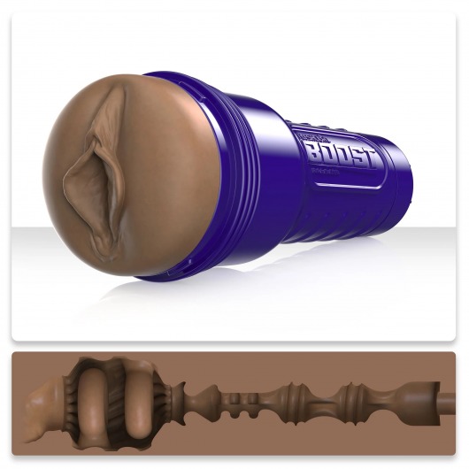 Мастурбатор-вагина Fleshlight Boost Bang - Fleshlight - в Хабаровске купить с доставкой