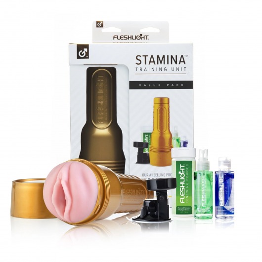 Набор для мастурбации Fleshlight Stamina Training Unit - Fleshlight - в Хабаровске купить с доставкой