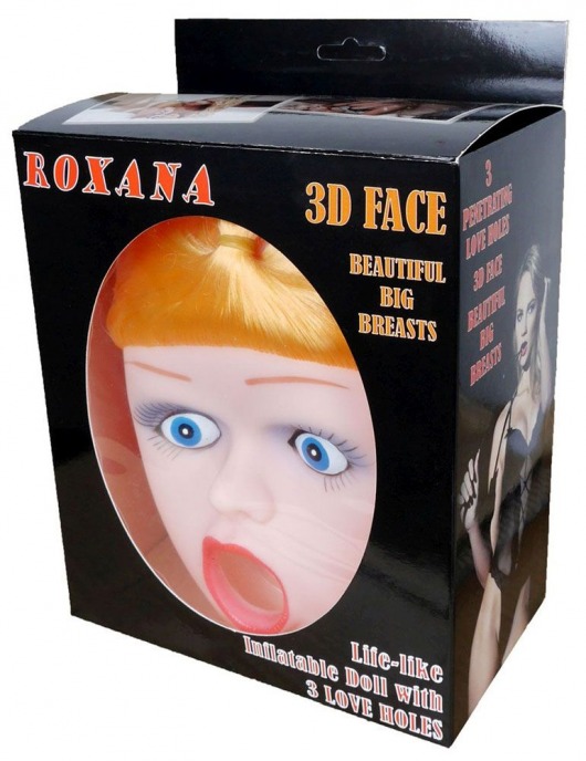 Надувная секс-кукла Roxana 3D - Boys of Toys - в Хабаровске купить с доставкой