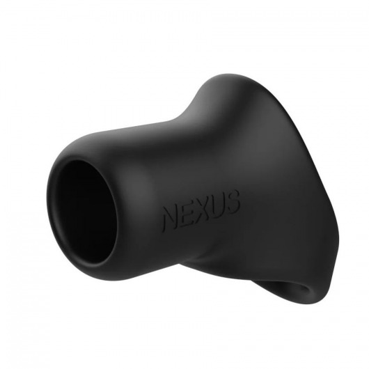 Черное эрекционное кольцо-слинг Nexus Rise - Nexus Range - в Хабаровске купить с доставкой