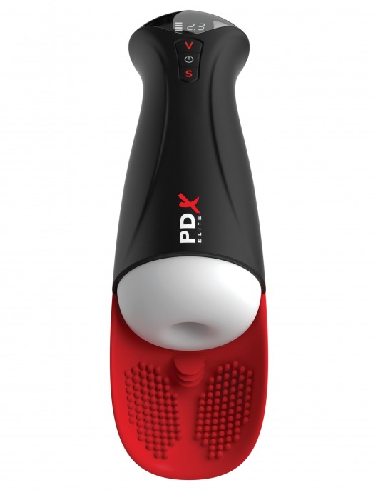 Мастурбатор в колбе с вибрацией Fuck-O-Matic Pro XL - Pipedream - в Хабаровске купить с доставкой