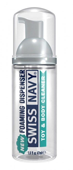 Очищающая пенка для игрушек и тела Toy   Body Cleaner Foamer - 47 мл. - Swiss navy - купить с доставкой в Хабаровске
