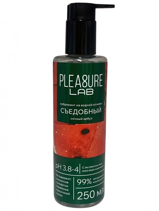 Лубрикант на водной основе Pleasure Lab с ароматом арбуза - 250 мл. - Pleasure Lab - купить с доставкой в Хабаровске