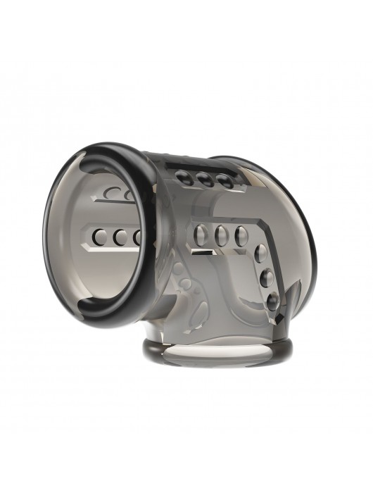 Дымчатая насадка на пенис и мошонку - Baile - в Хабаровске купить с доставкой