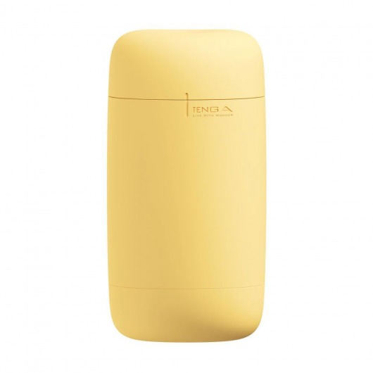 Желтый мастурбатор Tenga Puffy - Tenga - в Хабаровске купить с доставкой
