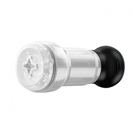 Набор PowerBlow   Feel Pocket Stroker Crystal: мастурбатор и интерактивная насадка - Kiiroo - в Хабаровске купить с доставкой