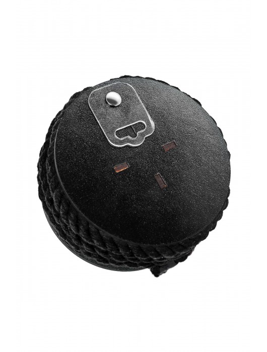 Черная веревка для шибари на катушке - 5 м. - Pecado - купить с доставкой в Хабаровске