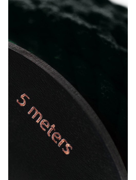 Черная веревка для шибари на катушке - 5 м. - Pecado - купить с доставкой в Хабаровске