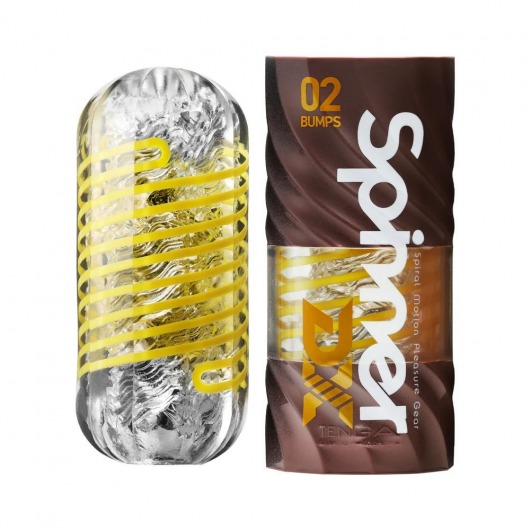 Мастурбатор Tenga Spinner DX 02 Bumps - Tenga - в Хабаровске купить с доставкой