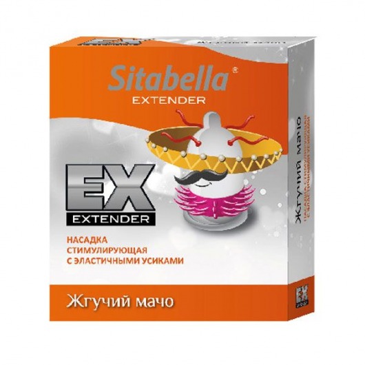 Стимулирующая насадка Sitabella Extender  Жгучий мачо - Sitabella - купить с доставкой в Хабаровске