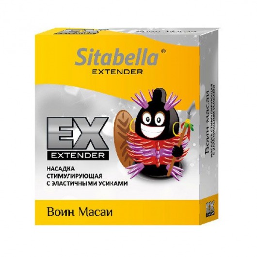 Стимулирующая насадка Sitabella Extender  Воин Масаи - Sitabella - купить с доставкой в Хабаровске