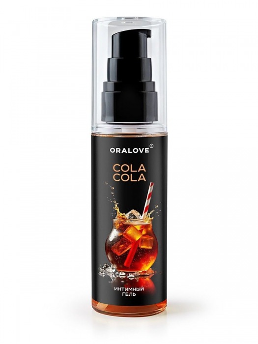 Съедобная смазка на водной основе с ароматом колы - 60 гр. - Биоритм - купить с доставкой в Хабаровске