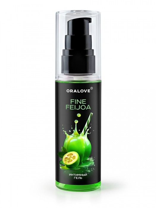 Съедобная смазка на водной основе с ароматом фейхоа - 60 гр. - Биоритм - купить с доставкой в Хабаровске