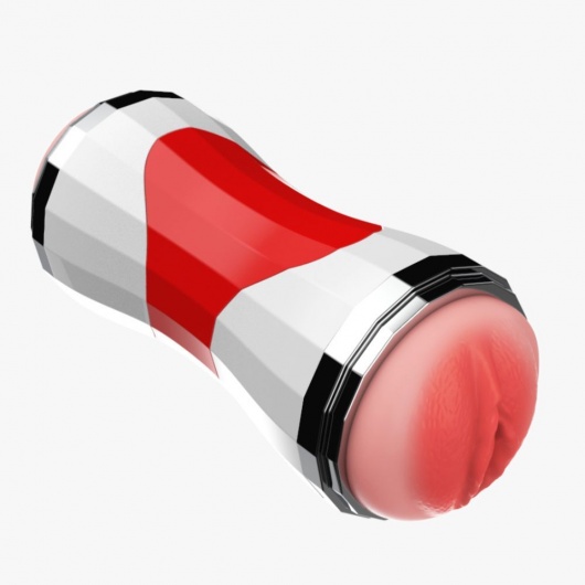 Двусторонний мастурбатор в колбе Power Grip Cup - вагина и ротик - Boys of Toys - в Хабаровске купить с доставкой