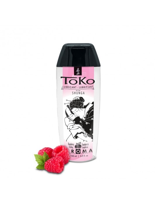 Интимная смазка TOKO Aroma Raspberry Feeling с ароматом малины - 165 мл. - Shunga - купить с доставкой в Хабаровске