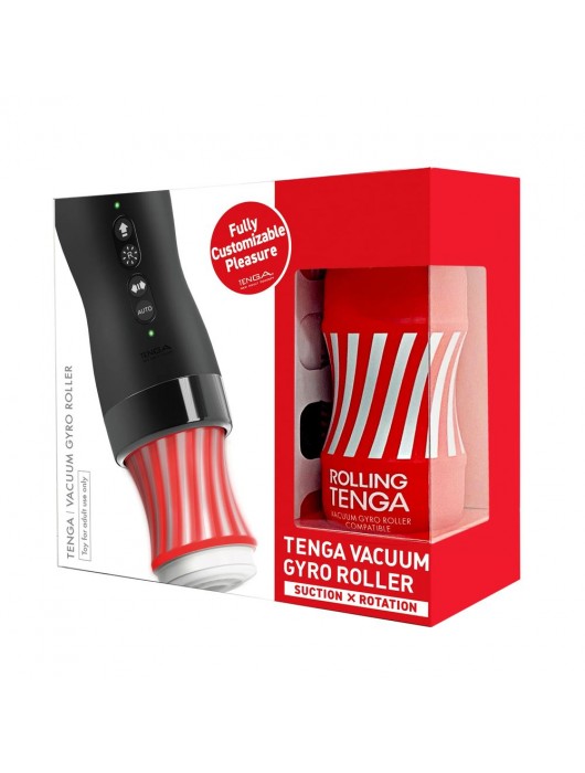 Набор Tenga Vacuum Gyro Roller 3s: мастурбатор и устройство для вращения и создания вакуума - Tenga - в Хабаровске купить с доставкой