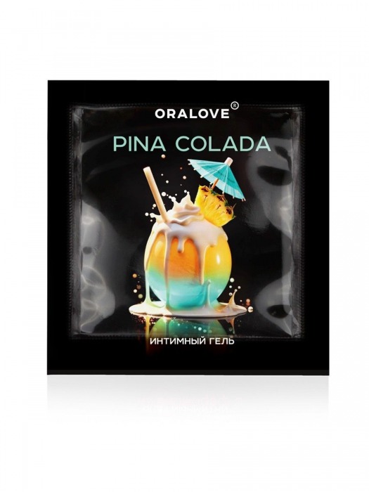 Саше съедобной оральной смазки OraLove с ароматом пина колада - 3 гр. - Биоритм - купить с доставкой в Хабаровске