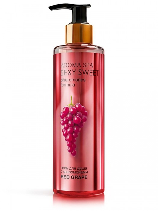 Гель для душа с феромонами и ароматом винограда Red Grape - 200 мл. -  - Магазин феромонов в Хабаровске