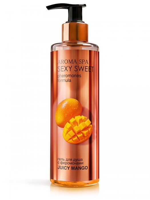 Гель для душа с феромонами и ароматом манго Juicy Mango - 200 мл. -  - Магазин феромонов в Хабаровске