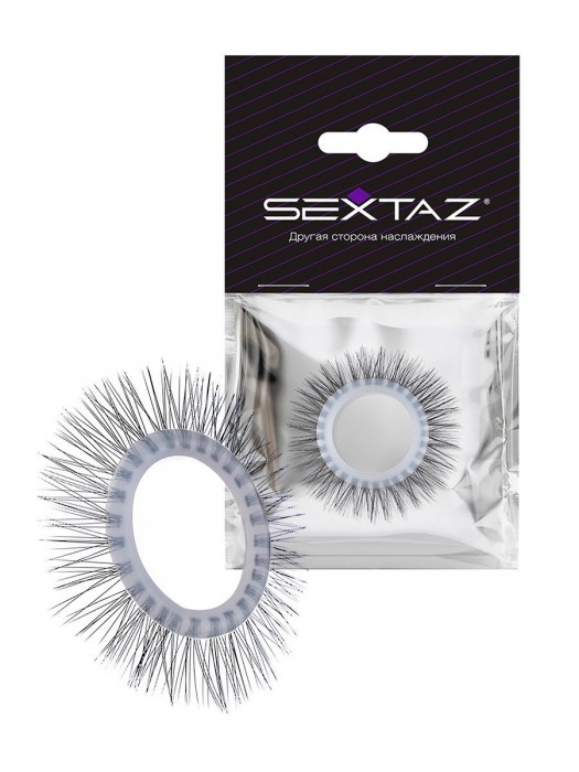Круглое эрекционное кольцо с «ресничками» - Sextaz - в Хабаровске купить с доставкой