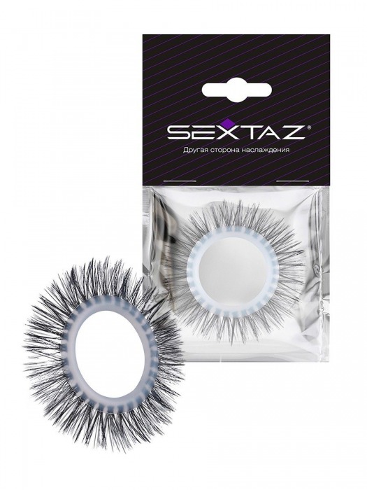 Круглое эрекционное кольцо с длинными «ресничками» - Sextaz - в Хабаровске купить с доставкой