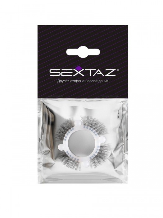 Эластичное кольцо с «ресничками» и 4 шариками - Sextaz - в Хабаровске купить с доставкой