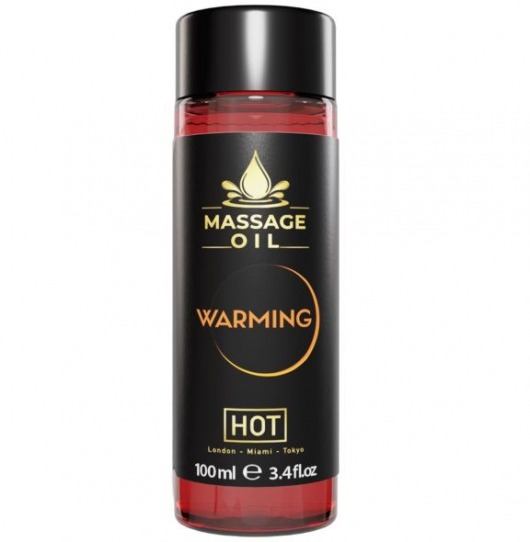 Массажное масло с согревающим эффектом Massage Oil Warming - 100 мл. - HOT - купить с доставкой в Хабаровске