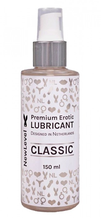 Лубрикант на водной основе NewLevel Classic - 150 мл. - NewLevel - купить с доставкой в Хабаровске