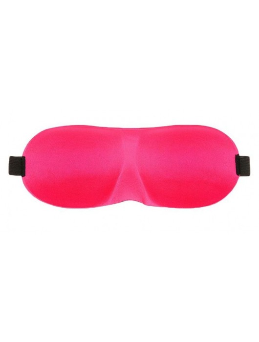 Розовая глухая маска на резинке - Sitabella - купить с доставкой в Хабаровске