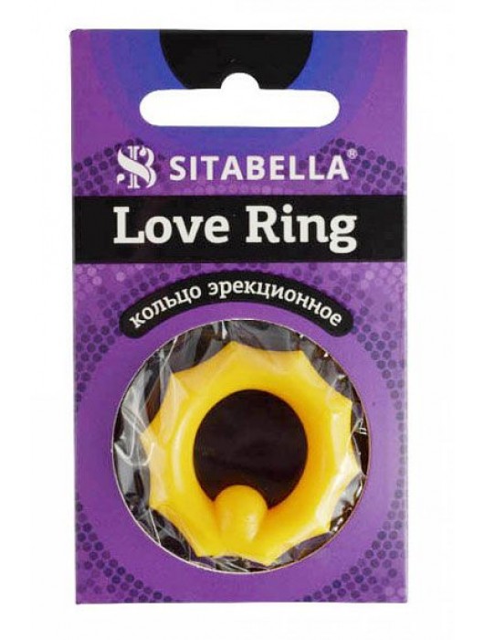 Цветное эрекционное кольцо Love Ring - Sitabella - в Хабаровске купить с доставкой