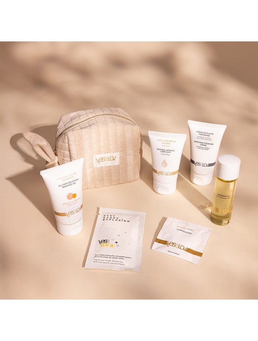 Набор YESforLOV La Trousse Enchantée в бежевой косметичке - YESforLOV - купить с доставкой в Хабаровске