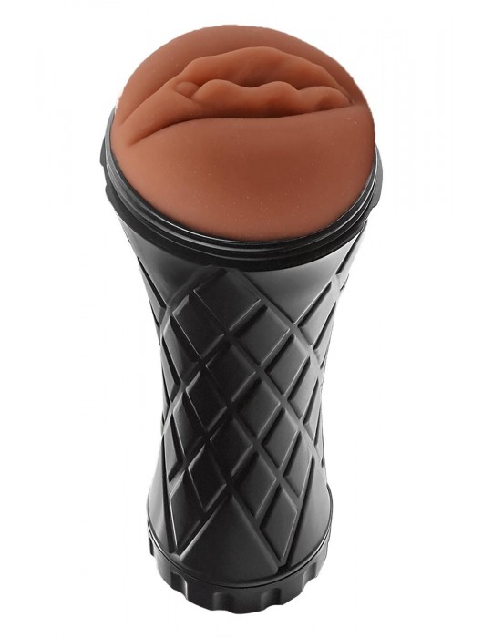 Коричневый мастурбатор-вагина Marly - Dream Toys - в Хабаровске купить с доставкой