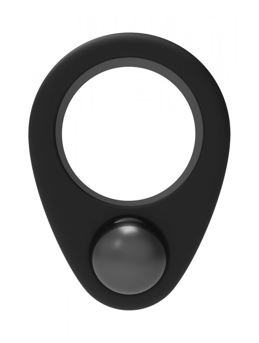 Черное эрекционное кольцо Cockring Single Weight - Dream Toys - в Хабаровске купить с доставкой