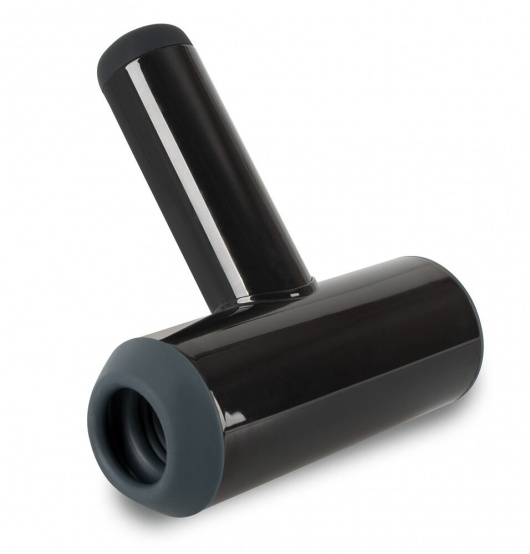 Черный мастурбатор с удобной ручкой Masturbator with 2 Functions - Orion - в Хабаровске купить с доставкой