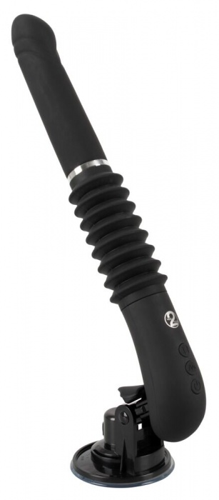 Черная секс-машина с пультом ДУ RC Fucking Machine 2.0 - Orion - купить с доставкой в Хабаровске