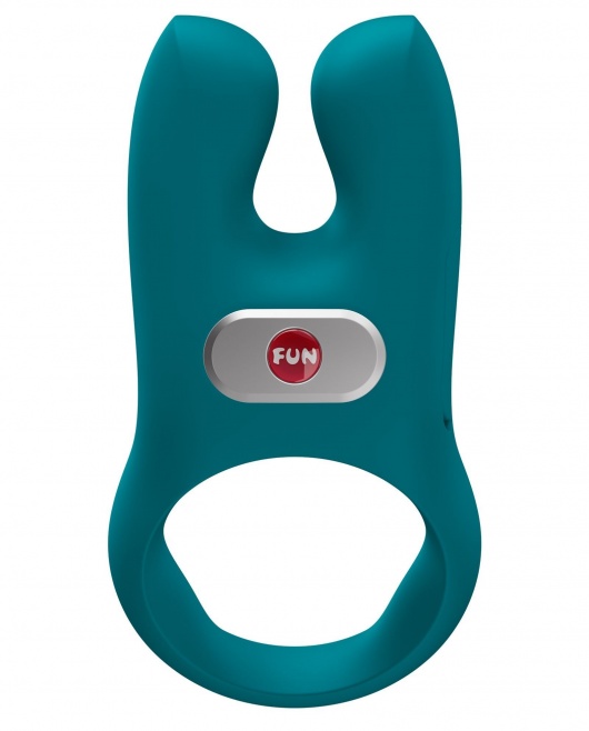 Зеленое эрекционное виброкольцо Nos - Fun Factory - в Хабаровске купить с доставкой