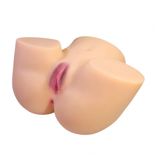 Телесный мастурбатор Liora с 2 любовными тоннелями - Baile - в Хабаровске купить с доставкой