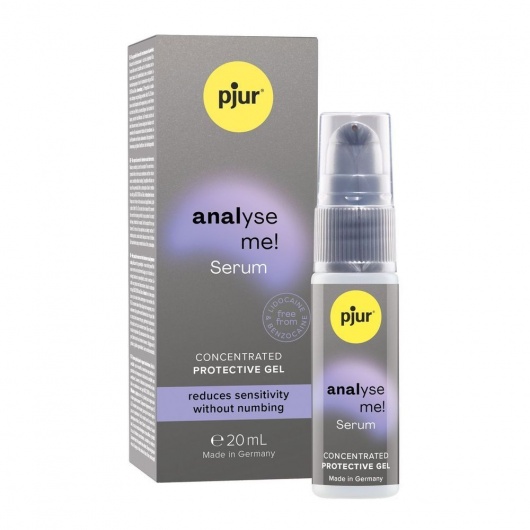 Расслабляющая анальная сыворотка pjur Analyse Me Serum - 20 мл. - Pjur - купить с доставкой в Хабаровске