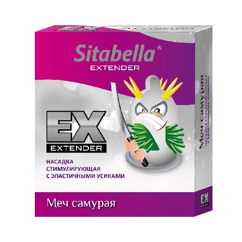 Стимулирующая насадка Sitabella Extender  Меч самурая - Sitabella - купить с доставкой в Хабаровске