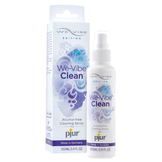 Очиститель для игрушек без спирта We-Vibe Clean - 100 мл. - Pjur - купить с доставкой в Хабаровске