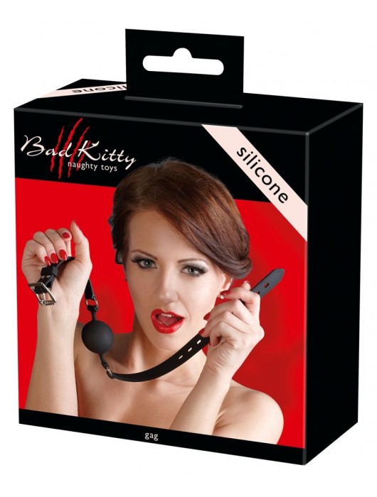 Средний силиконовый кляп-шар на регулируемых ремешках - Orion - купить с доставкой в Хабаровске