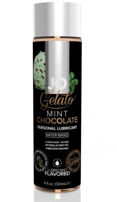 Лубрикант с ароматом мятного шоколада JO GELATO MINT CHOCOLATE - 120 мл. - System JO - купить с доставкой в Хабаровске