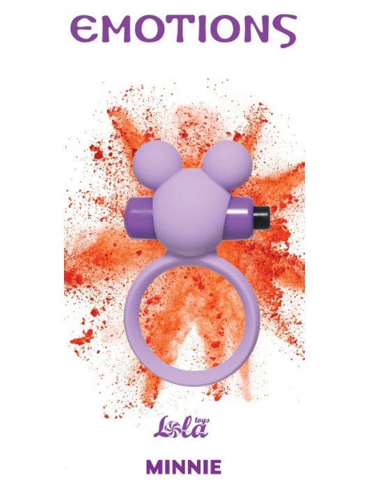 Сиреневое эрекционное виброколечко Emotions Minnie - Lola Games - в Хабаровске купить с доставкой