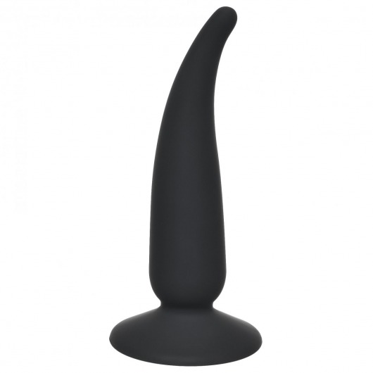 Чёрная анальная пробка P-spot Teazer Black - 12,2 см. - Lola Games - в Хабаровске купить с доставкой