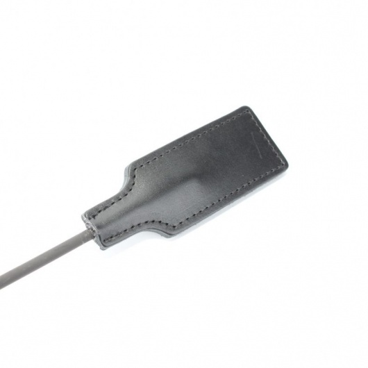 Чёрный профессиональный стек - 73 см. - БДСМ Арсенал - купить с доставкой в Хабаровске